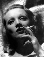 Marlene Dietrich Sexy Smoking 4x6 Picture Photo Print