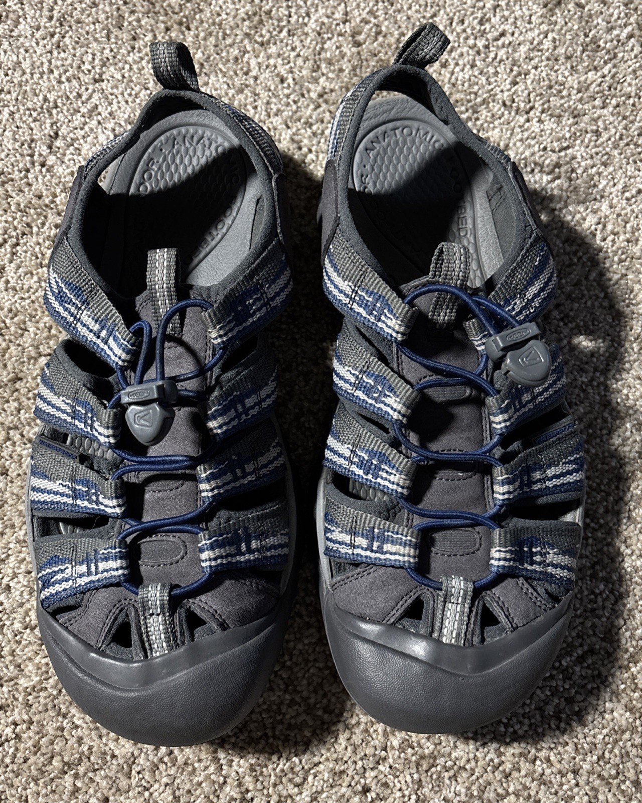 Sandali da trekking KEEN Newport H2 uomo punta chiusa misura 10 5