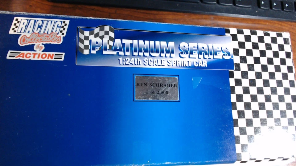 Ken Schrader #38 1997 Action Platinum Series 1/24 Sprint Car Diecast - Image 2 of 3