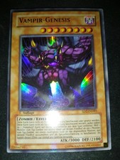 Yu-Gi-Oh! Vampire Genesis, SD2-DE001, Ultra Rare, 1. Edition, Deutsch, Near Mint