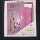 VELVET CAVIAR Phone Accessories Set - Hot Pink Leopard