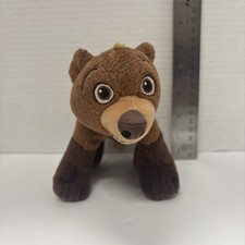 Hasbro 2003 DISNEY Brother Bear KODA 5.5" Small PLUSH with Pawprint