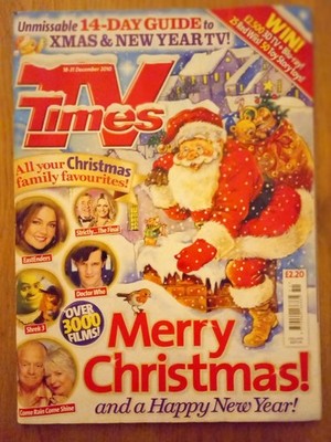 TV TIMES DEC 2010  CHRISTMAS & NEW YEAR DOUBLE ISSUE EDITION