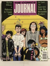 Cover of The Comics Journal #126