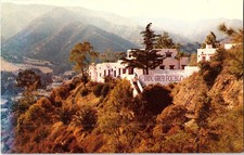 Catalina Island Zane Grey Pueblo Hillside Hotel Postcard by Hal Franklin