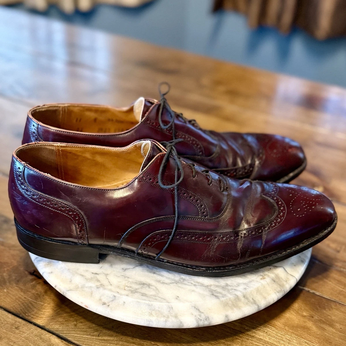 25+ Johnston & Murphy Red Wingtip Dress Shoes for Men for sale