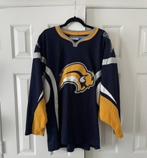Buffalo Sabres Vintage Jersey size Large 2006 Buffaslug CCM Maska NHL