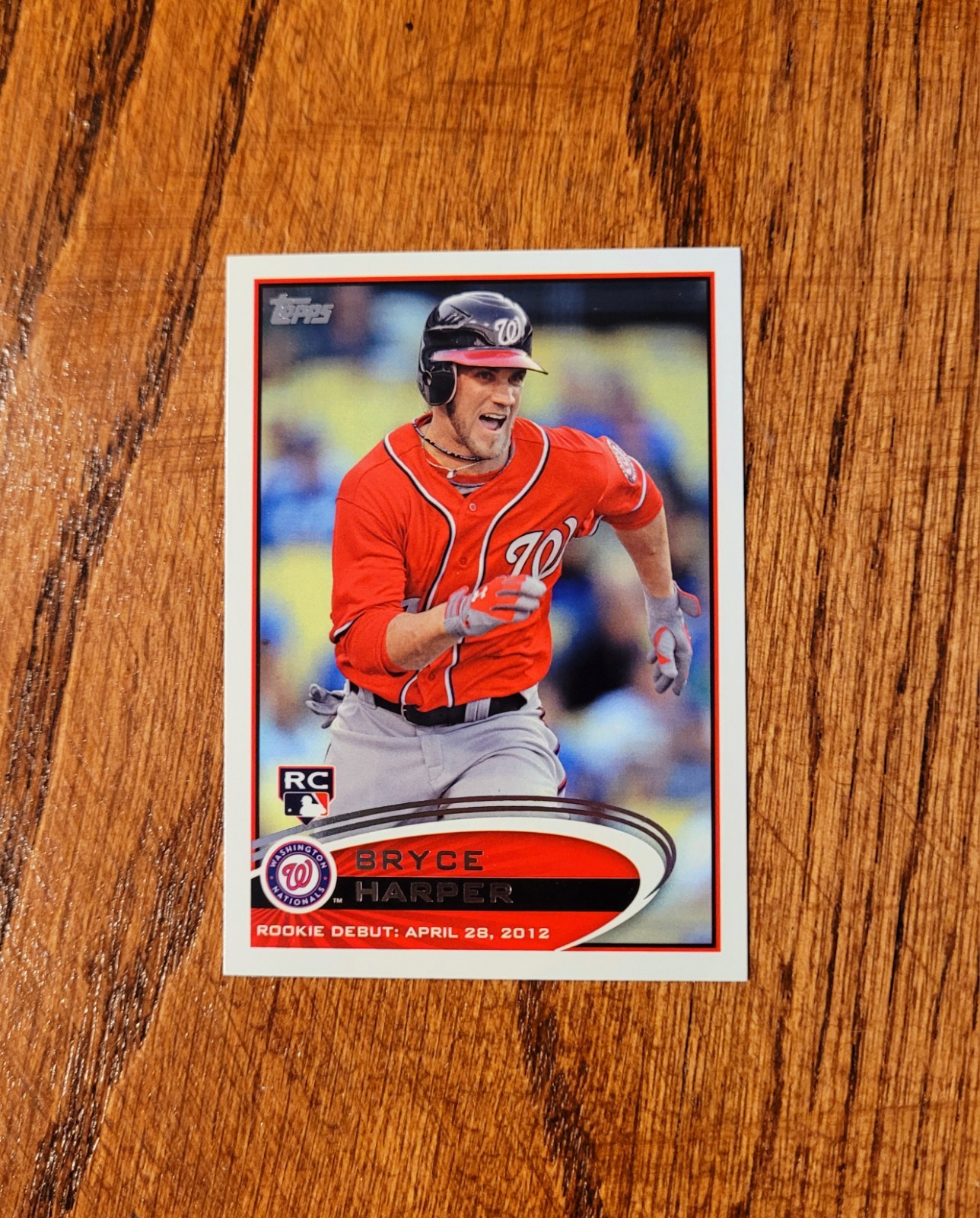 Bryce Harper 2012 Topps Update Rookie Debut RC Nationals #US183