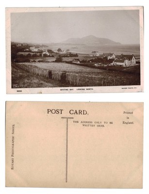 Alte Postkarte - Whiting Bay Blick nach Nordschottland - UNBESPOSTED
