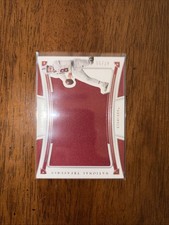 2023 Panini National Treasures Collegiate RC Silhouettes Tanner McKee Relic /99