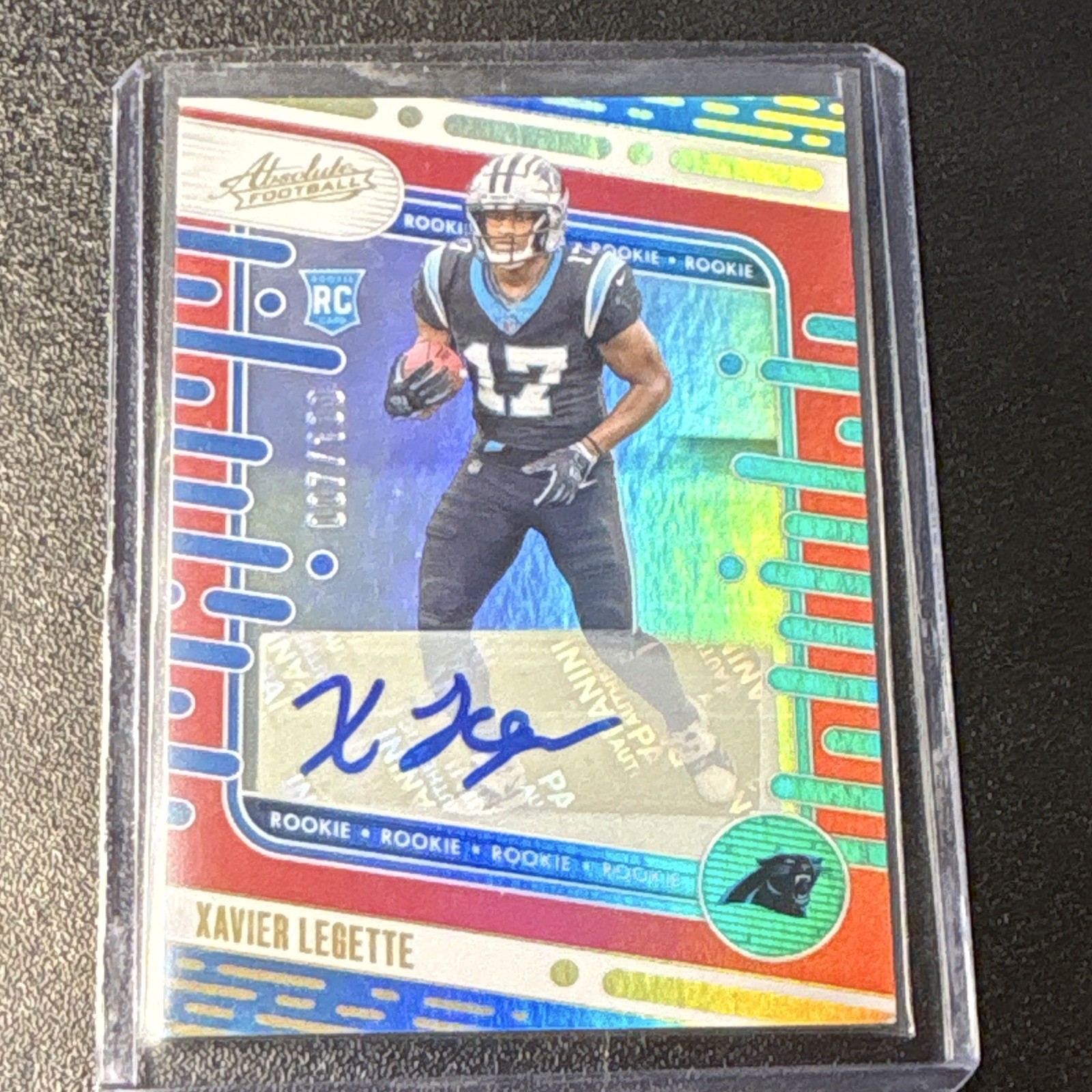Xavier Legette Panini Absolute #132 Autograph
