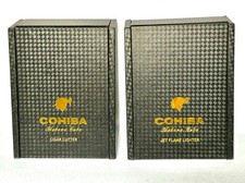 Orig. Cohiba Cigar Cutter + Jet Flame Feuerzeug Set, Box, 5th Avenue Products
