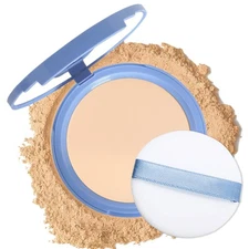 Oil Control Matte Perfection Face Powder Compact for Women, Matte Smooth Flawles
