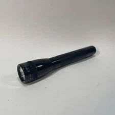 Maglite Mini LED 2-Cell AA Flashlight with Holster, Gray