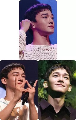 Character Card Chen (EXO) Trading Card A (3-piece set) ''Blu-ray CHEN JAPAN TOUR