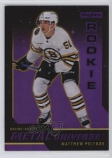 2023 Skybox Metal Universe Purple Spectrum FX 26/199 Matthew Poitras #R-2 1s8j