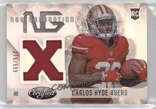 2014 Certified New Generation Mirror Materials 275/599 Carlos Hyde #NG-CH 0ly5