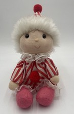 Vintage Potter Musical Wind Up Clown Doll Moving Head Plays Music Works