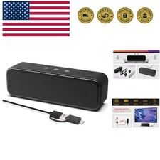 Computer Speakers for Desktop PC Laptop, Wired, USB Plug-in, External Speaker...