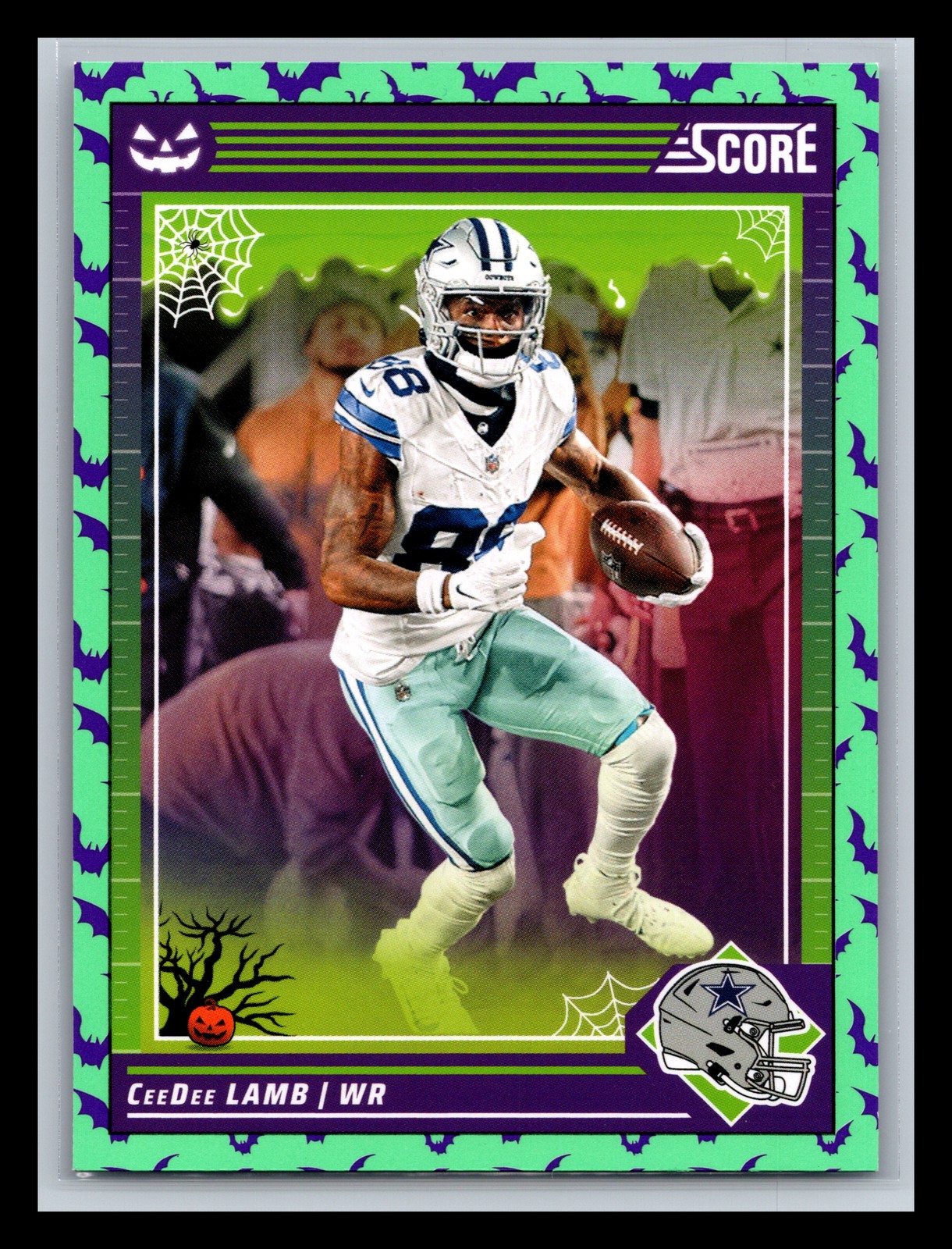 CeeDee Lamb Dallas Cowboys 2024 Score-A-Treat #74 Green Bats