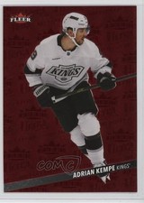 2025-26 Upper Deck Fleer Ultra Medallions Ruby Red 34/50 Adrian Kempe #M-50 1t4x