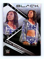 #215 2022 Chronicles WWE Black  Amari Miller RC