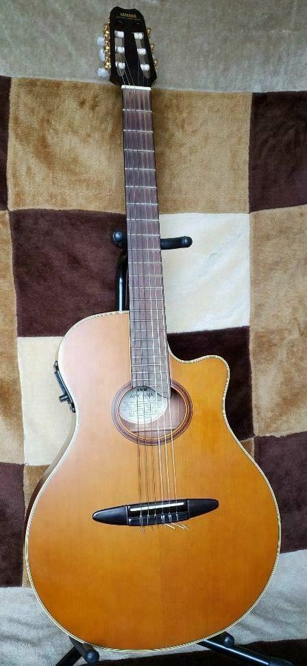 Electric Classic Acoustic Guitar Yamaha APX-6NA Natural with Hard