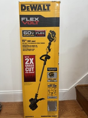 DEWALT FLEXVOLT 60V Max String Trimmer 15-inch DCST970 TOOL ONLY