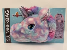 Rainbow Unicorn Hugfun Kids Animal Slumber Bag Brand New Sleeping Hug fun 66X28