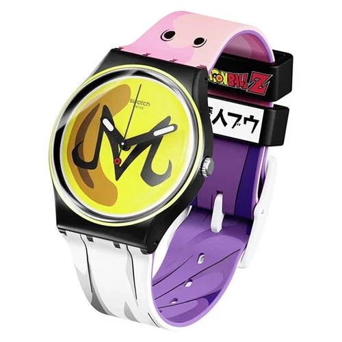 F69 Swatch x Dragonball Z Limited Edition SWATCH NUMBERED EDITION Majin-Boo NEW