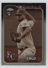 2024 Topps Chrome Sepia Refractor Steven Cruz #187 v1x