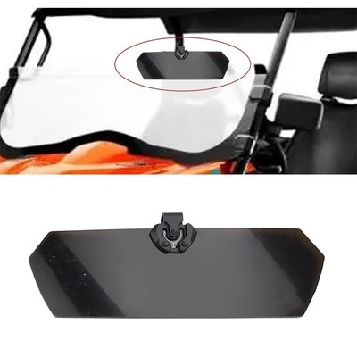 Sonnenblende für UTV für ATV für POLARIS für CAN Am für RZR Windschutzscheibe mit Schraubenschlüssel