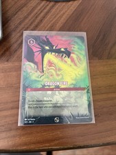 Disney Lorcana Challenge Dragon Fire Foil Promo 1/C1 NM Condition