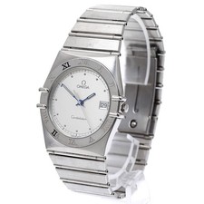 OMEGA Constellation Date Silver Dial Quartz Men's Watch_939500 2
