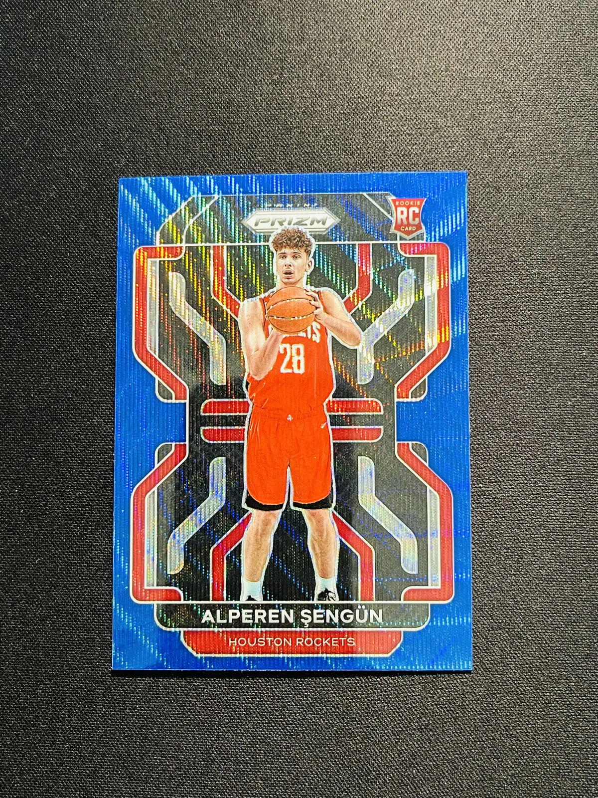 2021-22 Panini Prizm Alperen Sengun #318 Blue Wave Prizm RC Rookie Rockets OO23