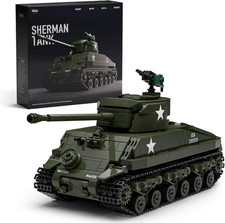 Carro Armato Sherman M4A3E8 NF10313 Kit Militare 860 Pezzi Regalo Adulti