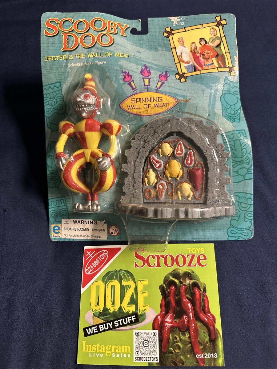 Scooby Doo Movie Jester & The Wall of Meat Action Figure Equity