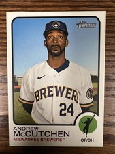 2022 Topps Heritage #OB-AM Andrew McCutchen Oversized 1973 Topps Box Toppers