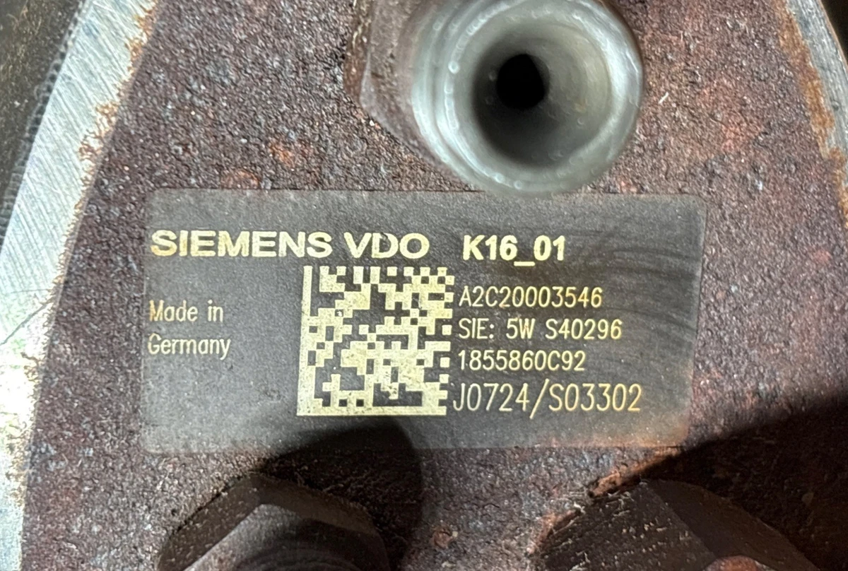 OEM Siemens VDO K16 HP Fuel Pump A2C20003546 5WS40296 Diesel photo 4