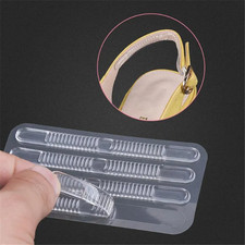 4Pcs Silicone Heel Stickers Heels Grips for Women Men anti Slip Heel Cushions No