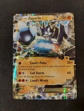 Pokemon Zygarde EX XY151 Black Star Promo Shiny Holo MP (Scratch/Edge Wear) on eBay