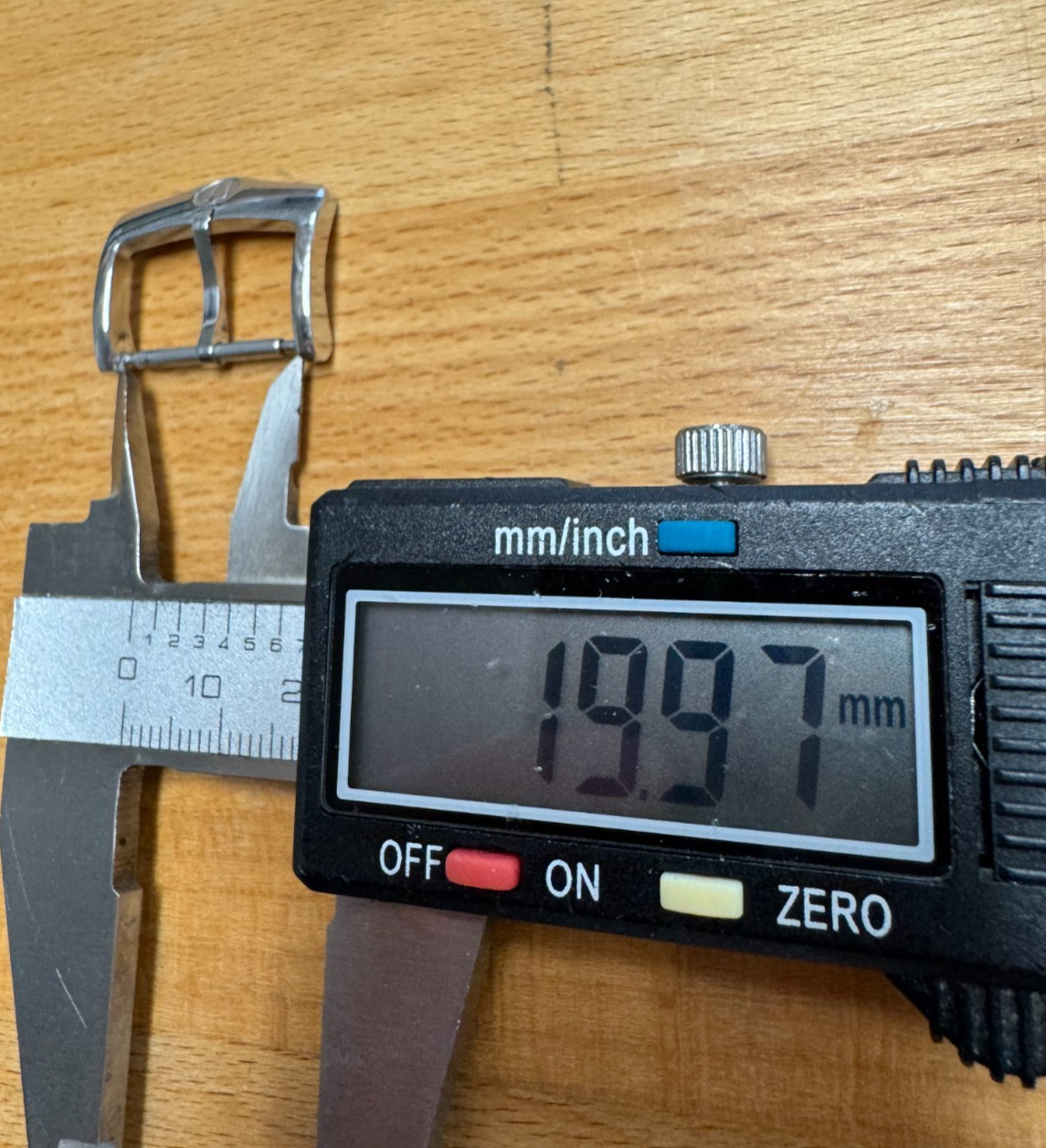 Authentic Bulova Accutron Watch Stainless Steel Tang Buckle For Watch Band 20mm