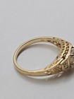 .76 GIA Report Earth Mined Brand New 14k Yellow Gold Diamond Ring Filigree — photo 7