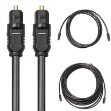 1M/2M 5M/Digital Fiber Optical Optic Audio TosLink Cable SPDIF MD DVD