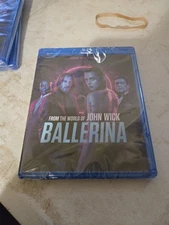 Ballerina (From the World of John Wick Blu-ray, DVD NEW FREE SHIP, W/ SLIPCOVER