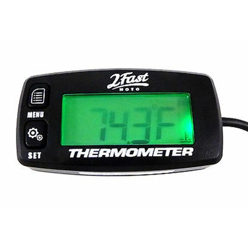 Digital Temperature Gauge 2-Stroke/4-Stroke Dirtbike Offroad Trail 14-02095 - Picture 1 of 11
