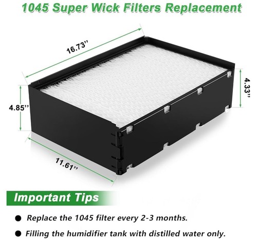 MAYITOP 1045 Super Wick Humidifier Filter 🌬️ Replacement for AIRCARE 1 Pack - Picture 8 of 9