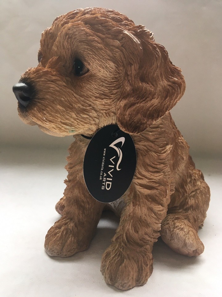 Vivid Arts Puppy Garden Animal Statue eBay