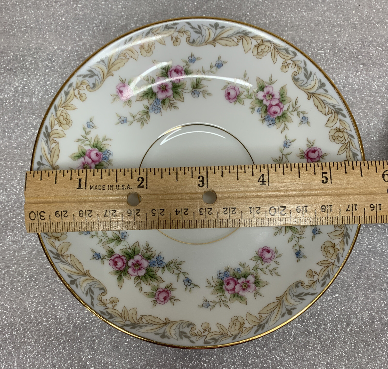 Noritake Somerset China Footed SAUCERS ONLY 5317 Tea Cups