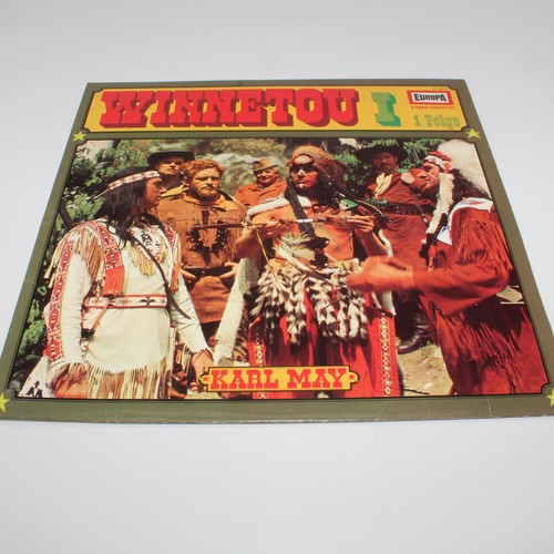 LP Winnetou Konvolut 4 St. Karl May Europa Vintage - Bild 2 von 9
